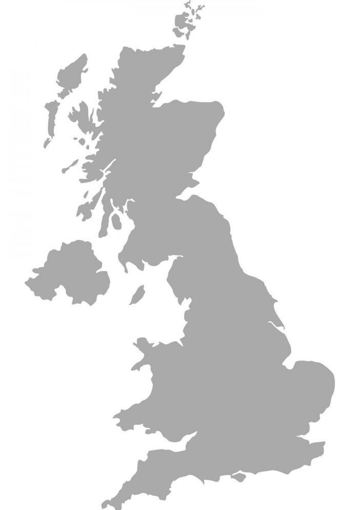 United Kingdom (UK) vector map
